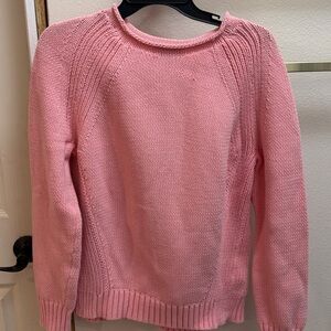 J. Crew Pink Crew Neck Sweater